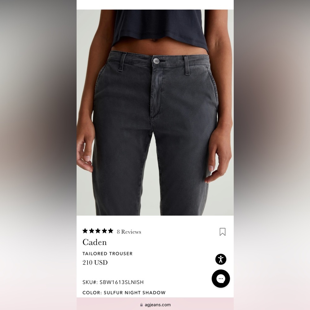 Ag Caden Tailored Trouser View 3